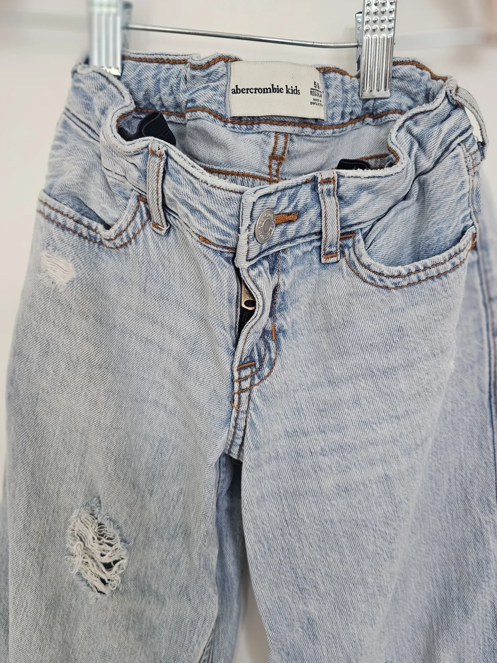 abercrombie kids light blue